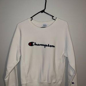 size small champion crewneck